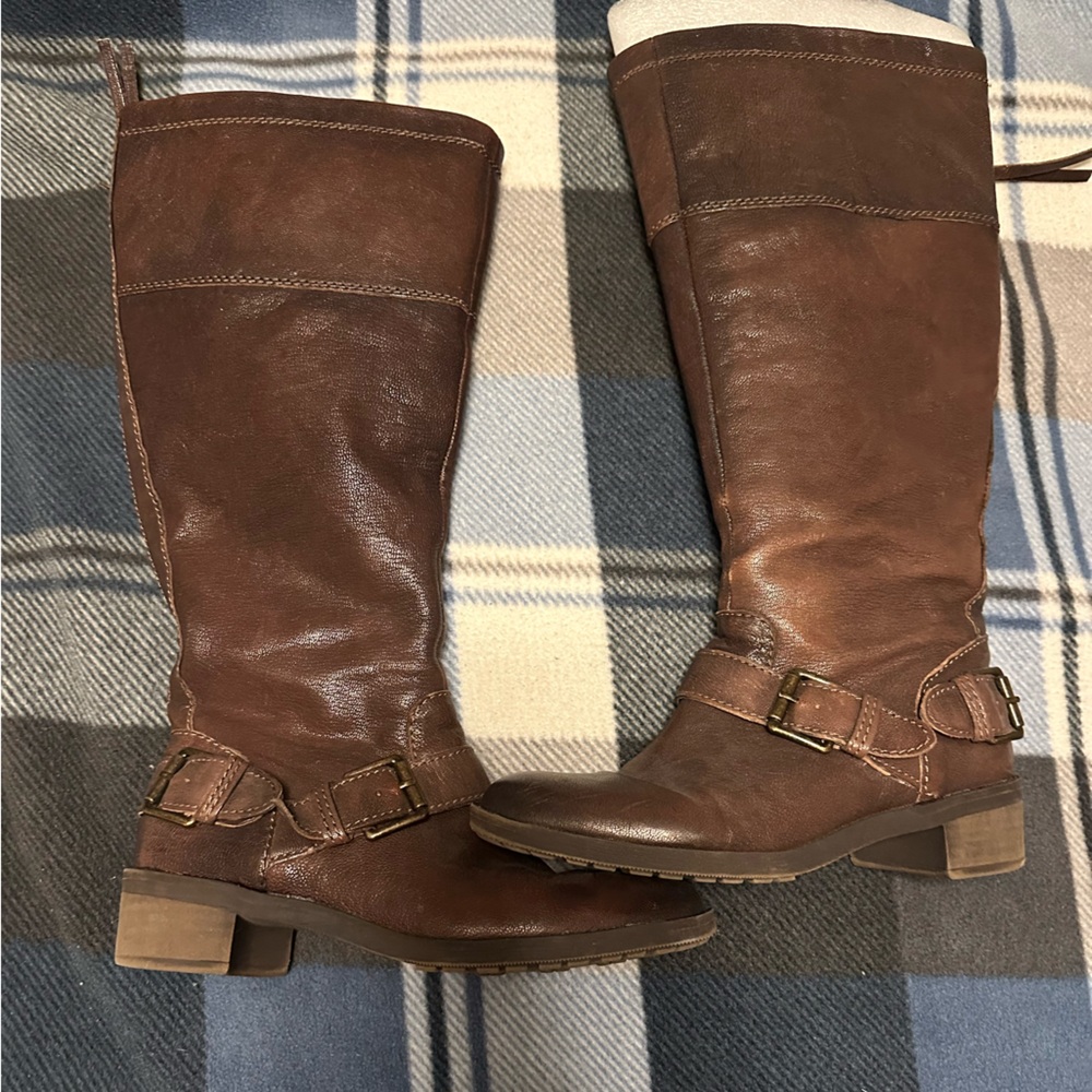 Naturalizer Brown Leather Boots